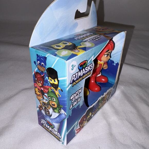 PJ MASKS Power Heroes 2023 Super Hero Figure 2 Pack Newton & An Yu 2023 NEW RARE - Picture 4 of 6